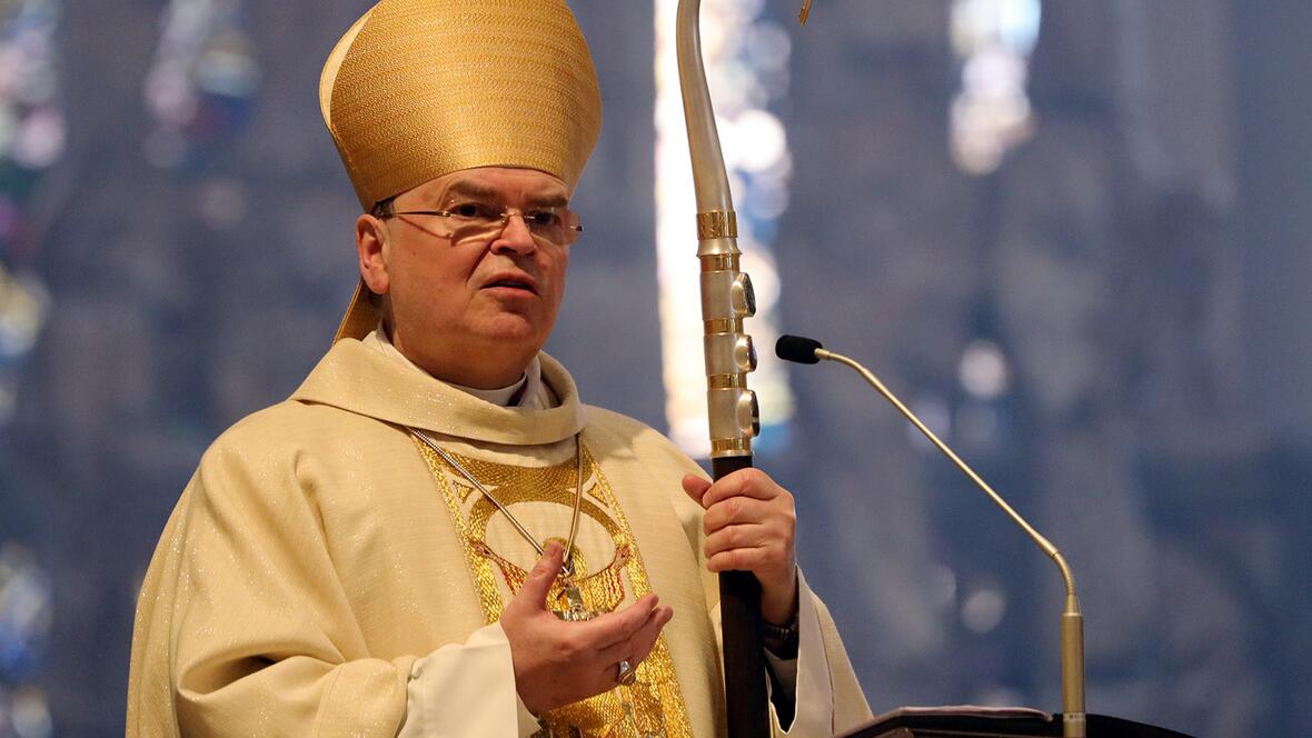 „Im Garten Gottes ist nichts und niemand gering“: Bischof Bertram feiert Ostern im Hohen Dom (Foto: Annette Zoepf / pba)