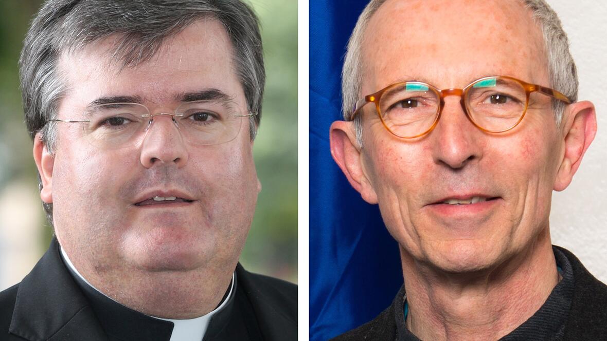 Ab September übernimmt Generalvikar Harald Heinrich (links) die Leitung der PG Dillingen. Der dortige Stadtpfarrer Wolfgang Schneck (rechts) wird Leiter der Priesterseelsorge im Bistum. (Fotos: Annette Zoepf / privat)