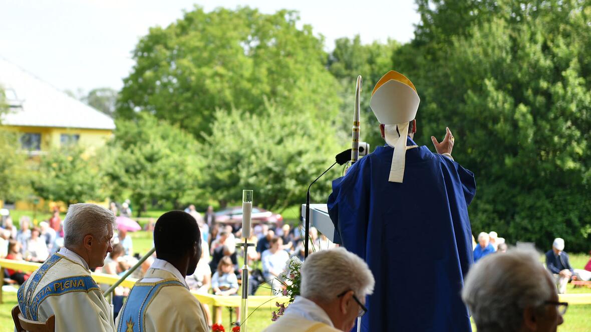 Großer Gebetstag in Marienfried (Foto: Julian Schmidt / pba)
