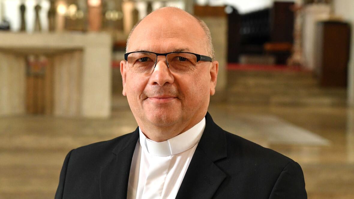 Pfarrer Ulrich Müller, Bischöflicher Zeremoniar. (Foto: Nicolas Schnall / pba)