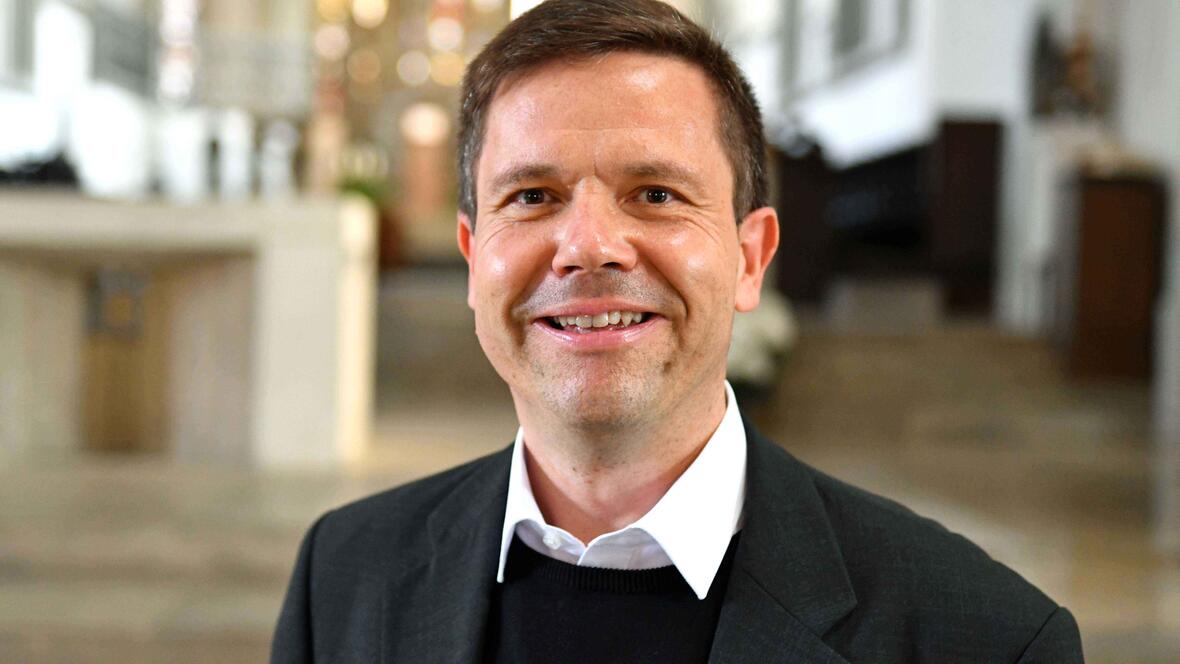 Pfarrer Peter Seidel, Personalreferent für Priester. (Foto: Nicolas Schnall / pba)