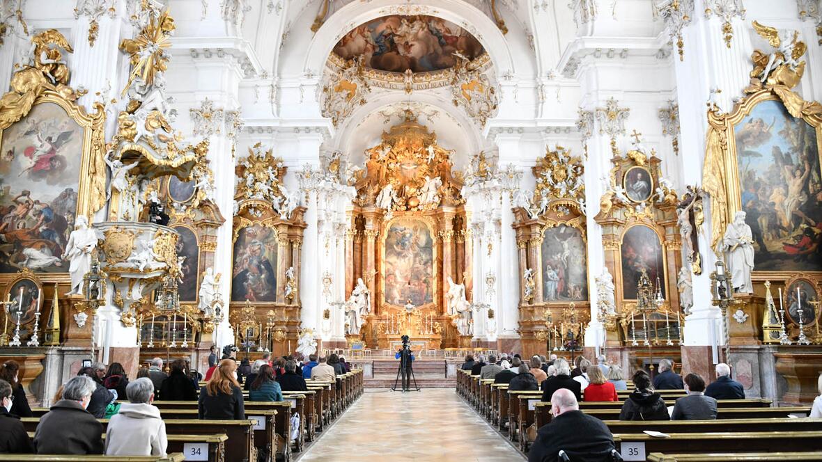 Das Marienmünster in Dießen.
