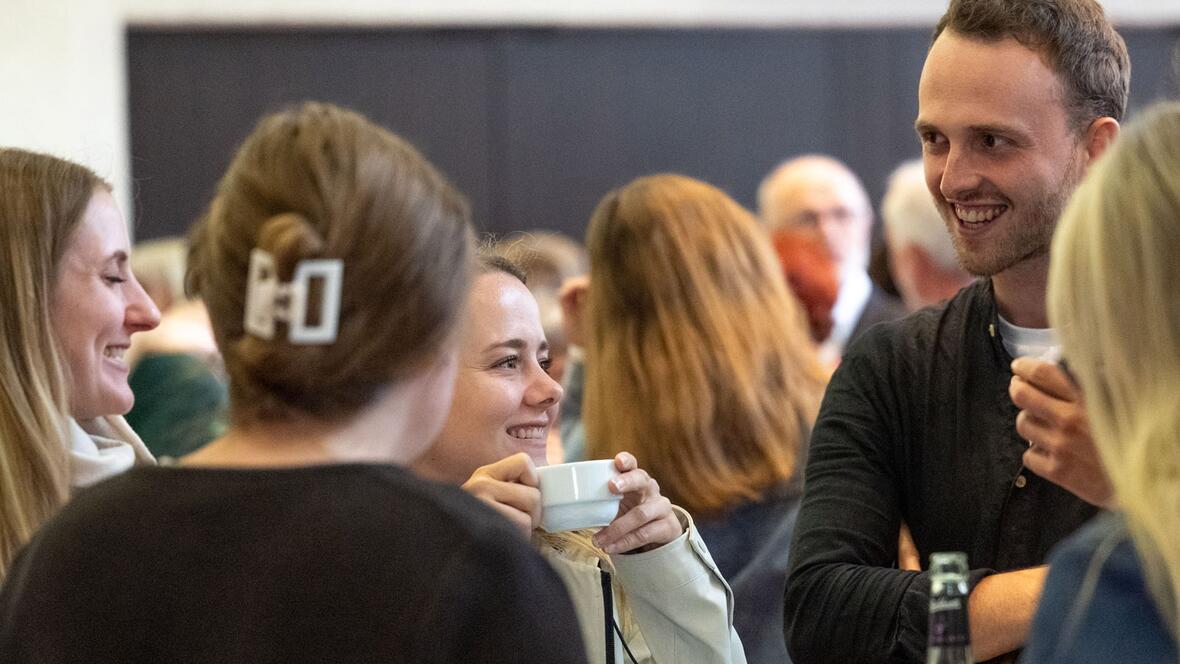 Gute Stimmung beim fünfzigjährigen Jubiläum der Berufsgruppe.