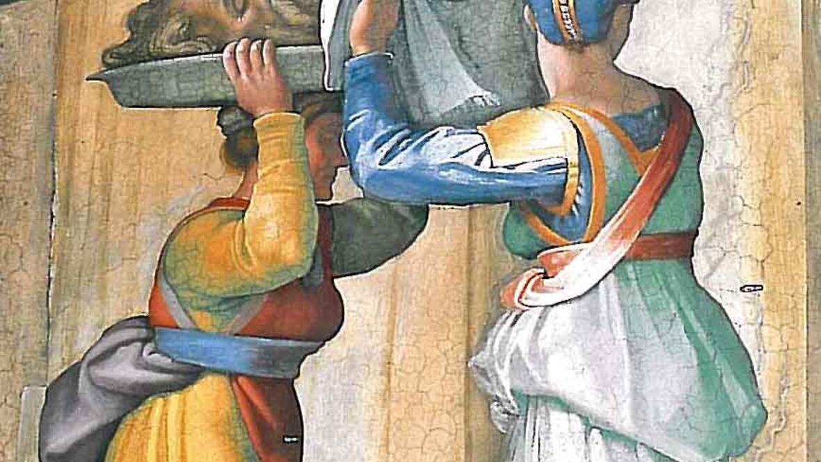 Judit und Holofernes in der Sixtina (Foto: wikimedia).