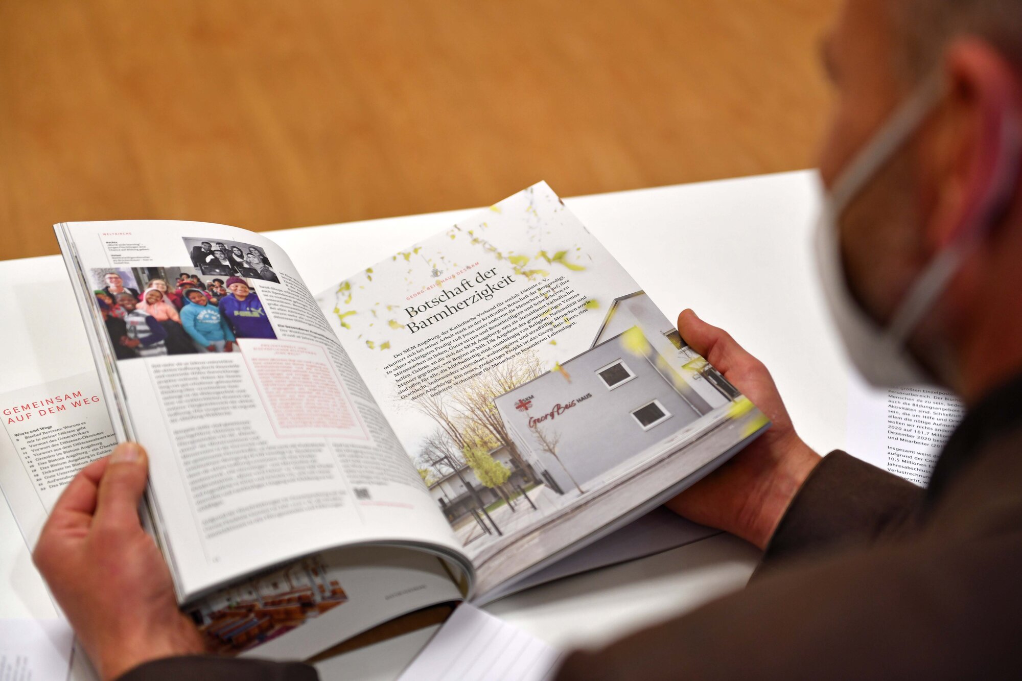 Vorstellung Geschäftsbericht des Bistums Augsburg 2020 (Foto Nicolas Schnall pba) 1