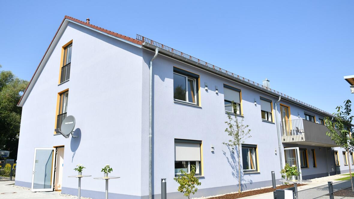 Das neue Caritas-Wohnheim bietet bis zu 20 Menschen Platz.