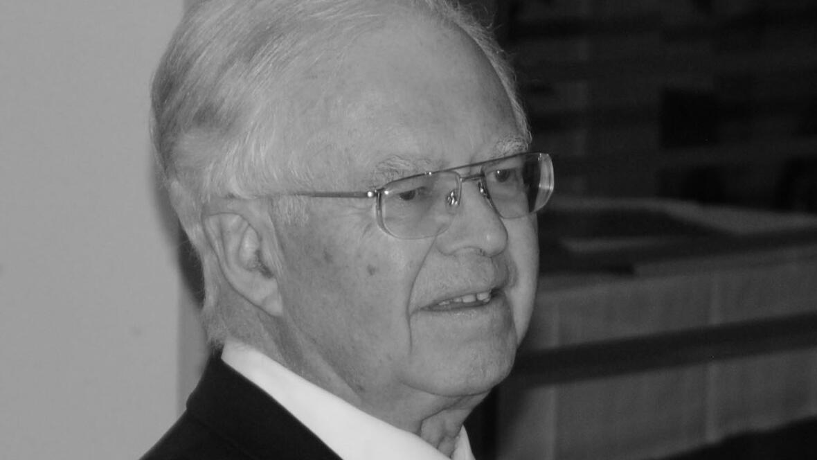 + Prälat Dr. Johannes Port (1935-2021) (Foto: Caritas-Seniorenzentrum St. Verena)