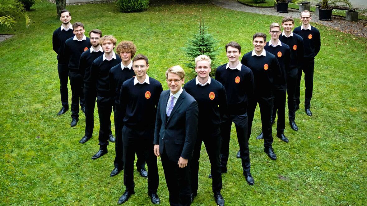 Männerstimmen der Augsburger Domsingknaben mit Domkapellmeister Stefan Steinemann (Foto: Valentin M. Wohlfarth)