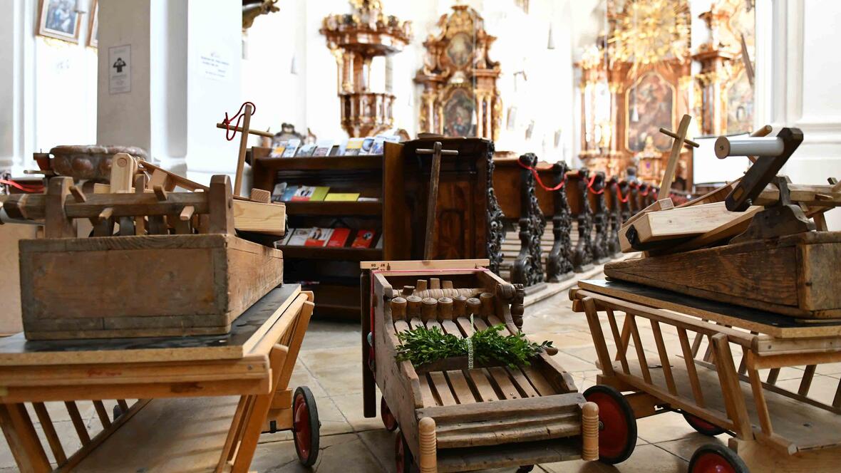 Die diözesane Rätschaktion wird heuer in Ziemetshausen eröffnet (Foto: Maria Rösch / pba)