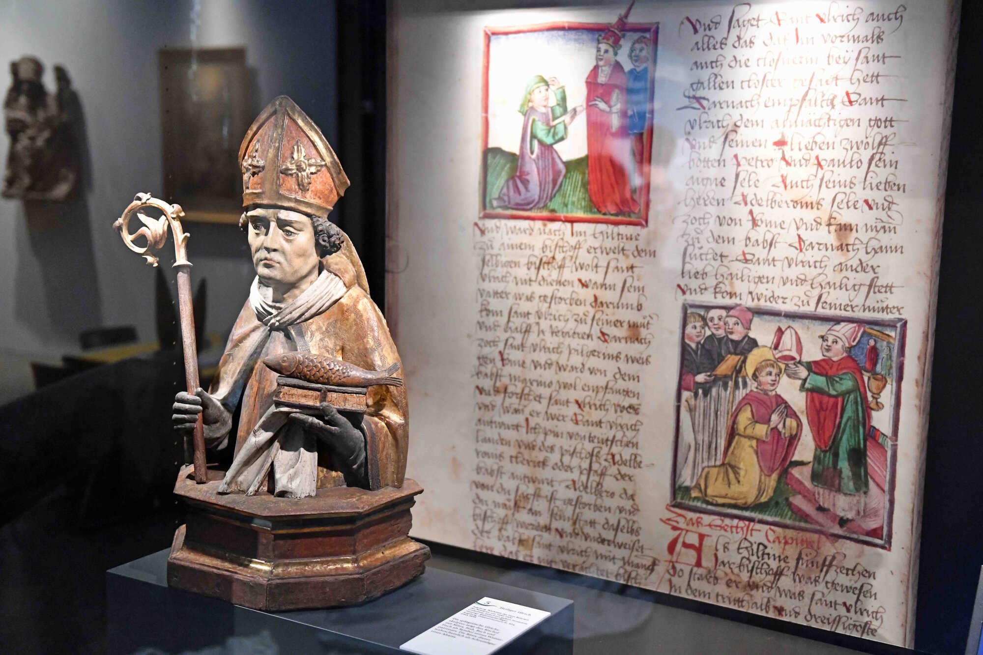 Ulrich-Sonderausstellung im Diözesanmuseum (Foto Nicolas Schnall pba) 2