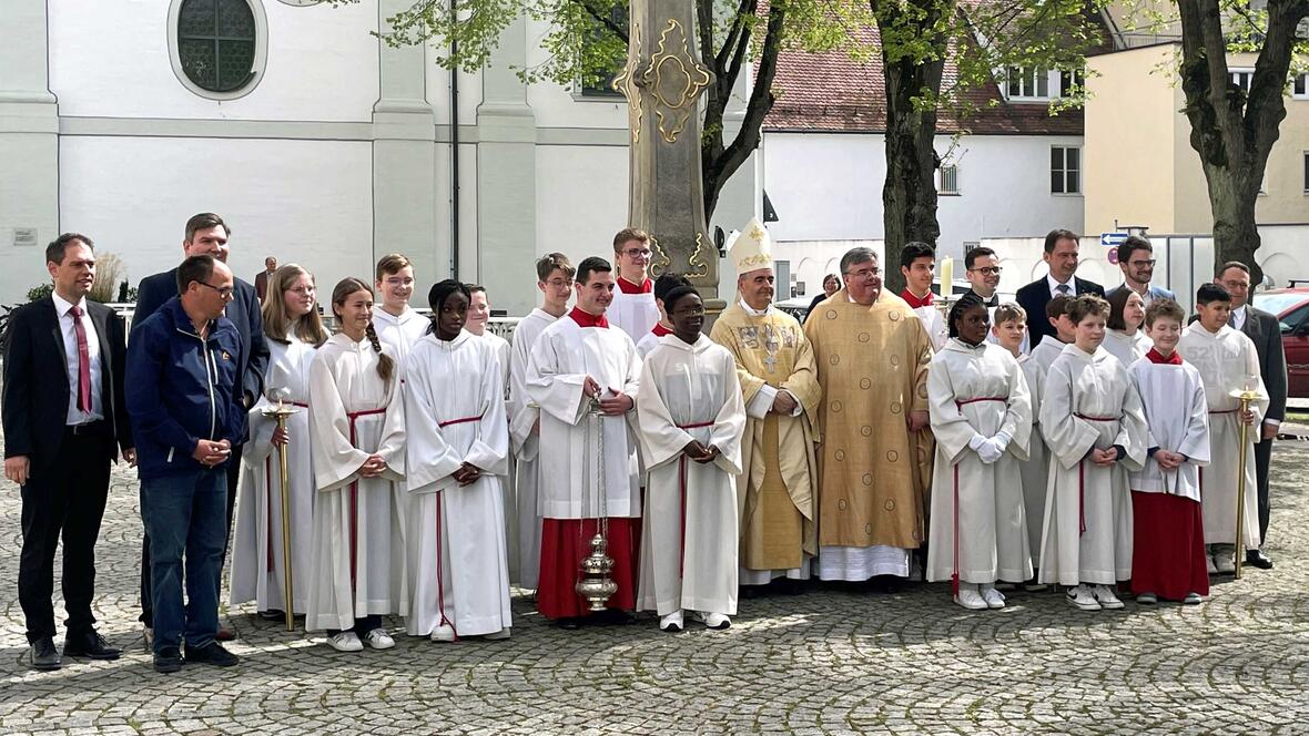 Apostolischer Nuntius zu Gast in Dillingen