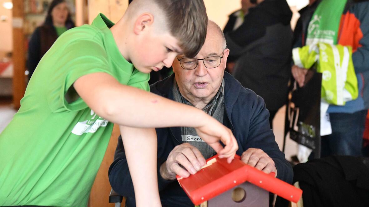 Voneinander lernen und miteinander Dinge umsetzen: beim Projekt der Pfarrjugend Haunstetten stand dies ganz im Fokus. (Foto: Maria Rösch / pba)