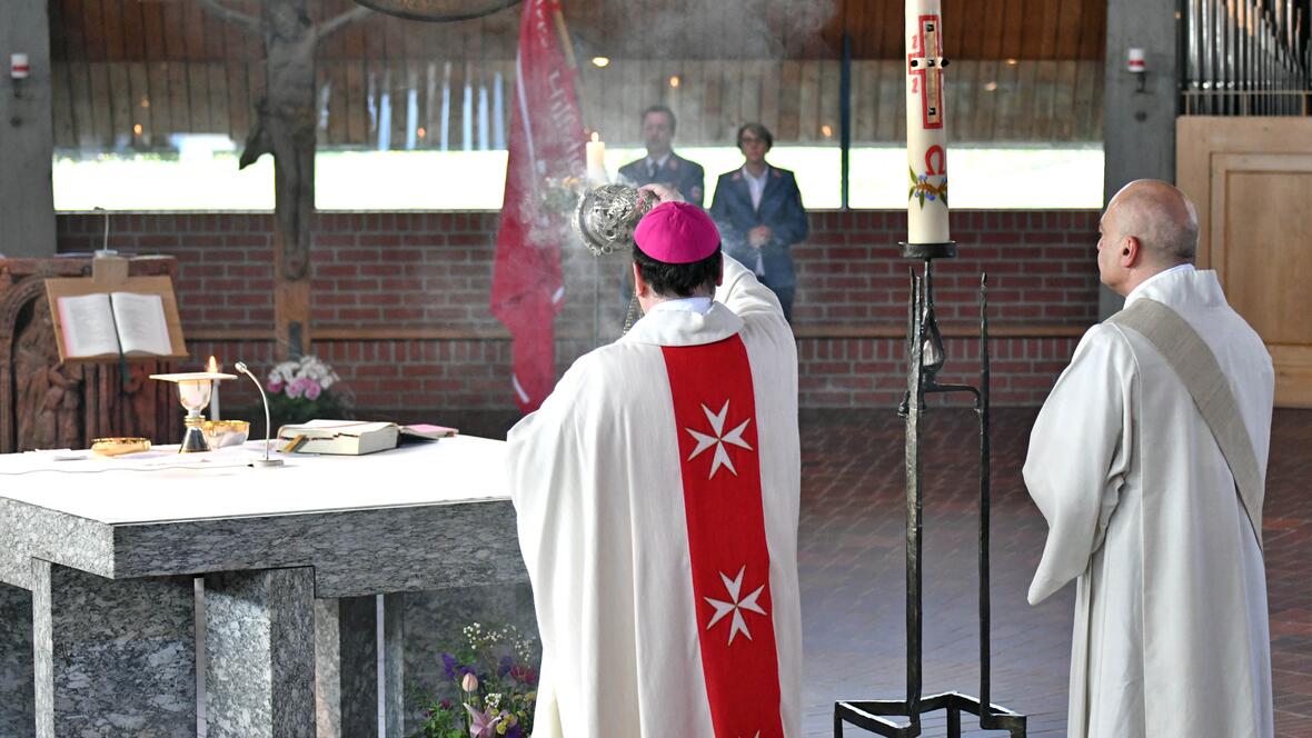 Als Seelsorger für die Malteser eingeführt