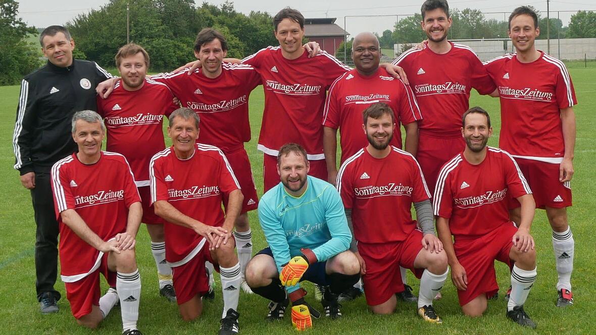 Das Bistumsteam erspielte sich heuer den 3. Platz bei den Bayerischen Seelsorgemeisterschaften in Prosselsheim. (Foto: privat)