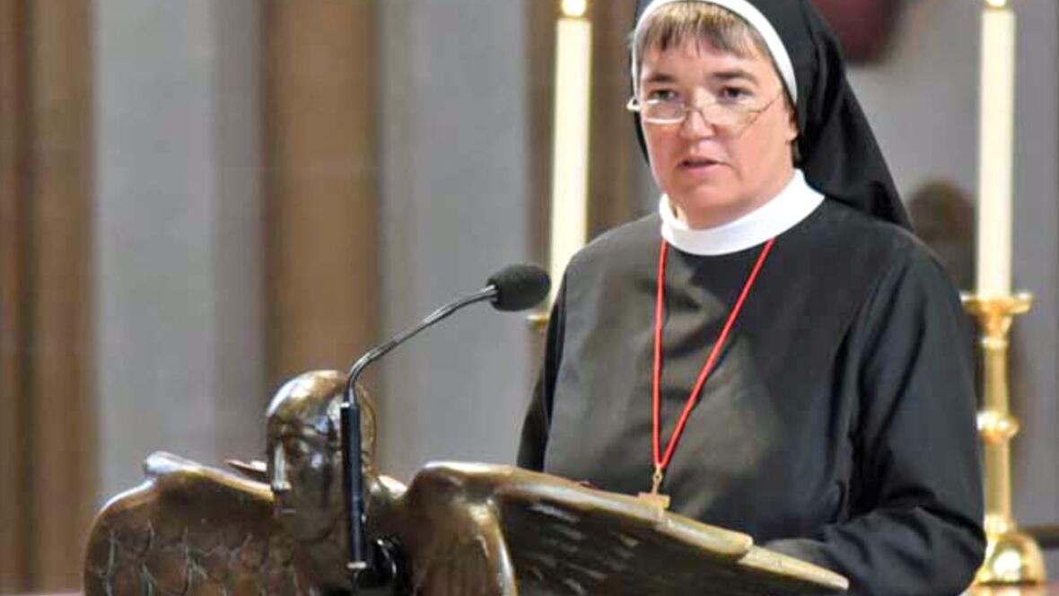 Schwester Anna Mirijam Kaschner CPS wird über ihre Erfahrungen sprechen, die sie als katholische Christin in Skandinavien gesammelt hat. (Foto: pdp / Ronald Pfaff)