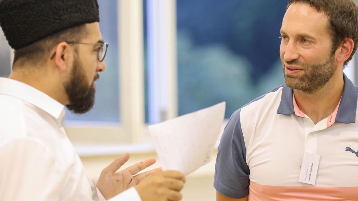 Begegnung der Religionen in der Erzabtei St. Ottilien (Fotos: fr. Antonius Pimiskern OSB)