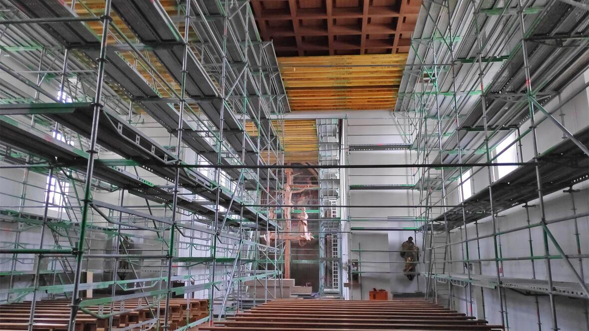 Lange Jahre war die Kirche wegen Renovierungsmaßnahmen geschlossen. (Fotos: PG Memmingen)