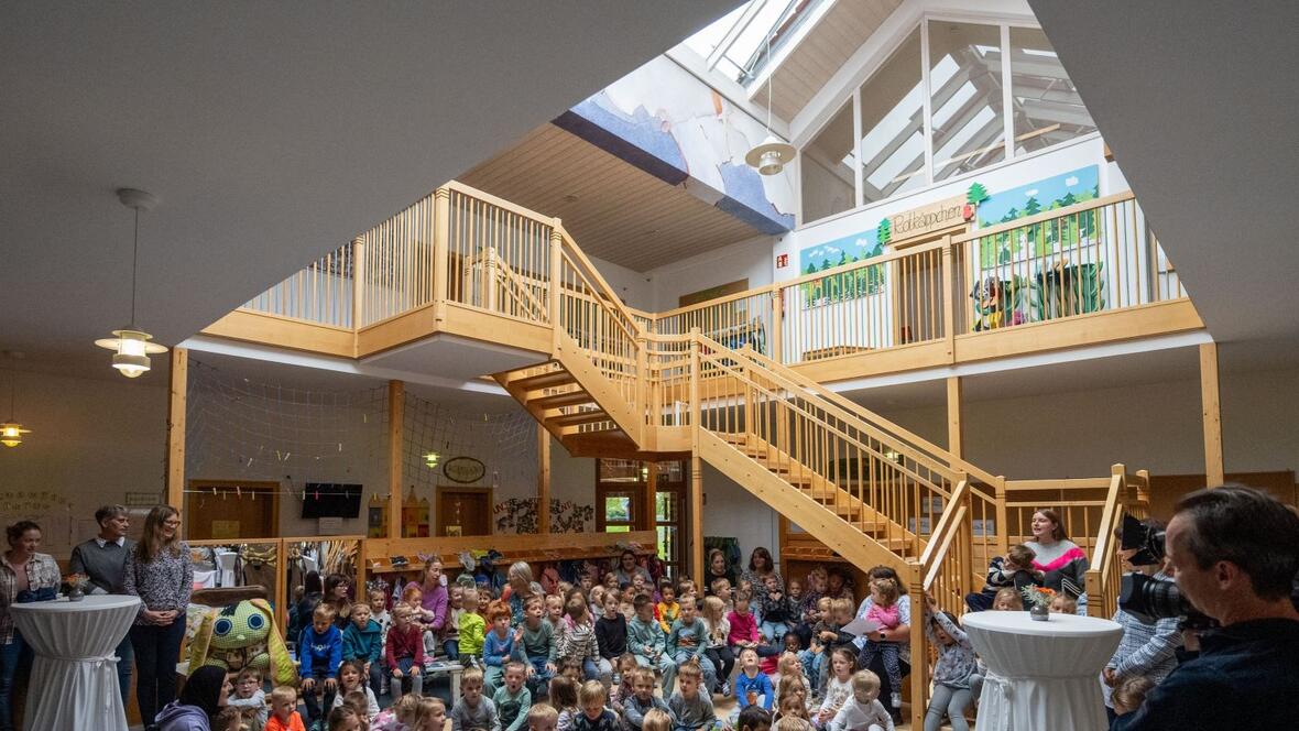 Die Kita "Märcheninsel" besteht seit dreißig Jahren.